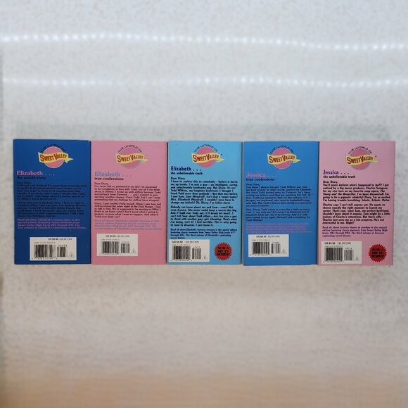 Vintage Sweet Valley High Secret Diary Set - Picture 6 of 6
